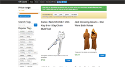 Desktop Screenshot of giftlizard.com